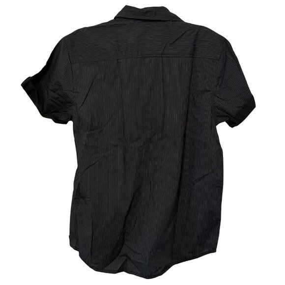 Mens Drill Clothing Company‎ Black Short Sleeve Button Down Shirt - Size Medium - Picture 6 of 7